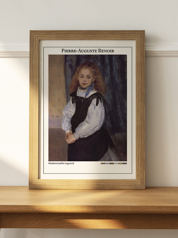 Pierre-Auguste Renoir Mademoiselle Legrand Poster - En İyi Fiyatlarla