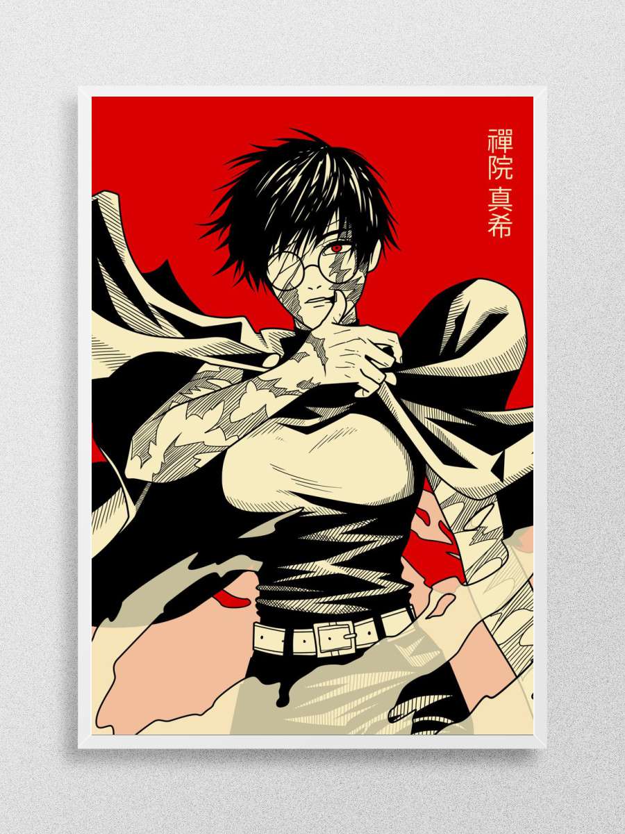 Maki Zenin Anime Poster Çerçevesiz Yüksek Kalite Anime Duvar Poster