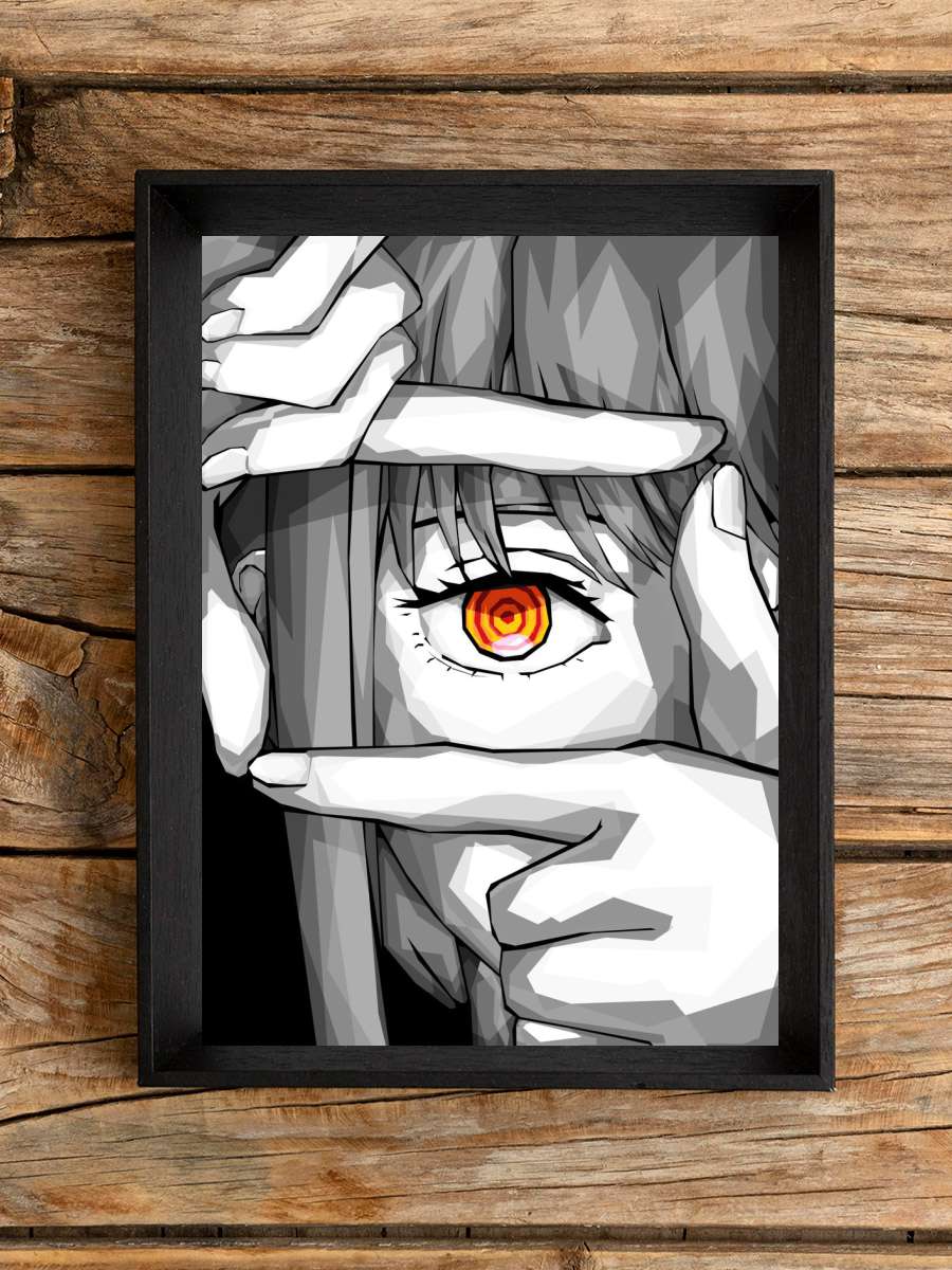 Makima Anime Poster Çerçevesiz Yüksek Kalite Anime Duvar Poster