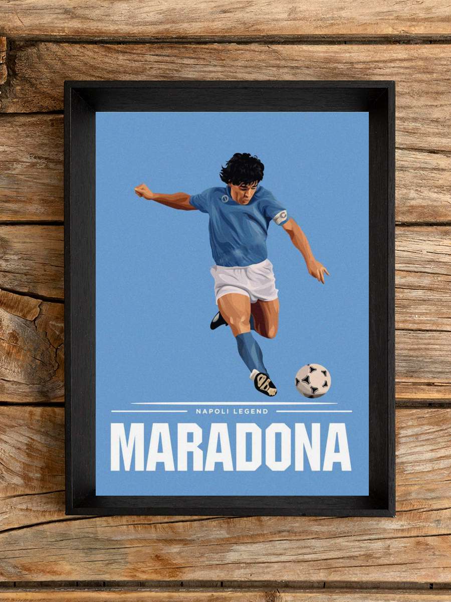 Maradona Posters Futbol Poster Çerçevesiz Yüksek Kalite Futbolcu Duvar Poster