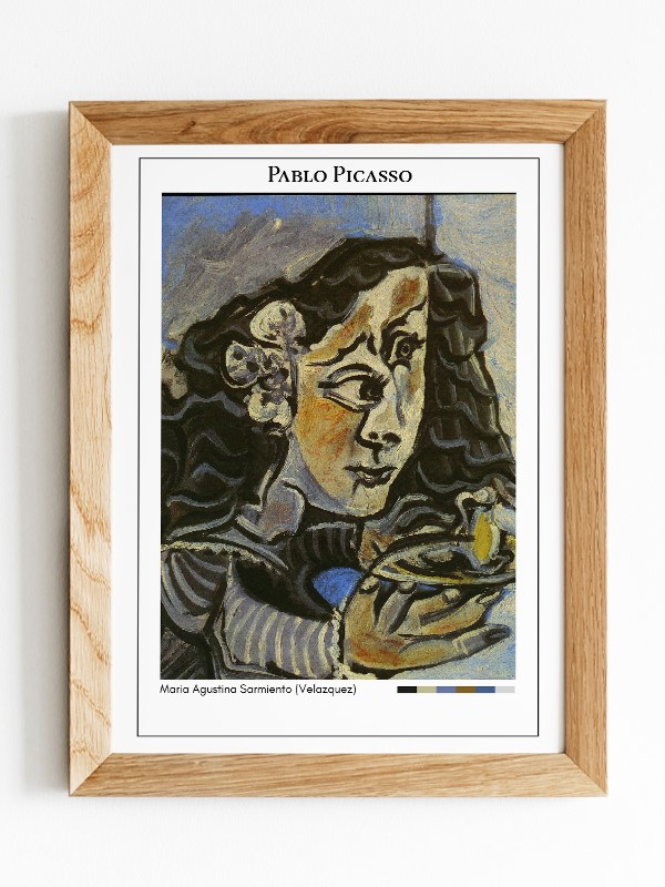 Pablo Picasso Maria Agustina Sarmiento (Velazquez) Poster
