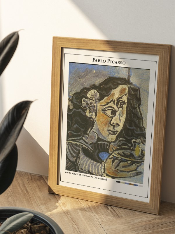 Pablo Picasso Maria Agustina Sarmiento (Velazquez) Poster