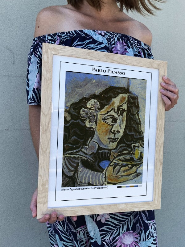 Pablo Picasso Maria Agustina Sarmiento (Velazquez) Poster
