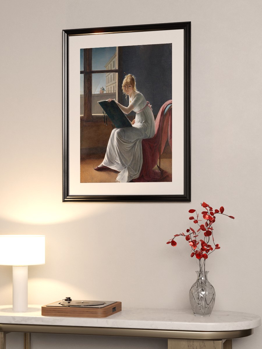 Marie Josephine Charlotte Tablo Sanatsal Ünlü Ressam Poster Çerçevesiz Yüksek Kalite Poster