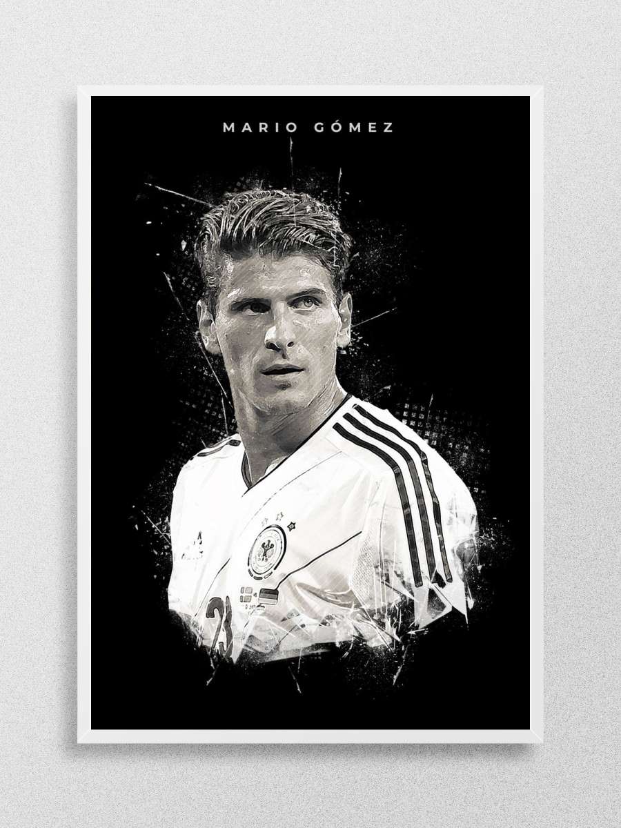 Mario Gomez Futbol Poster Çerçevesiz Yüksek Kalite Futbolcu Duvar Poster - En İyi Fiyatlarla