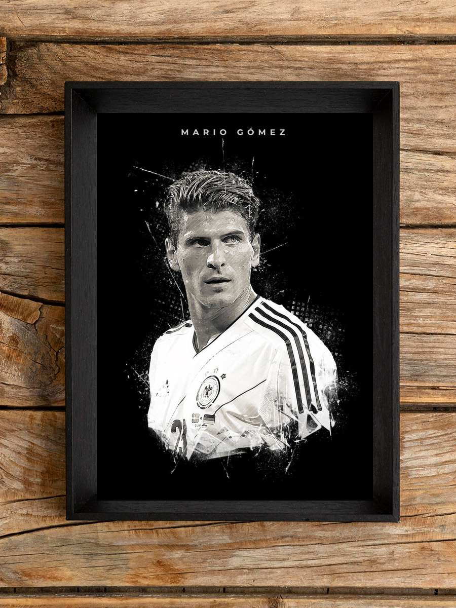 Mario Gomez Futbol Poster Çerçevesiz Yüksek Kalite Futbolcu Duvar Poster