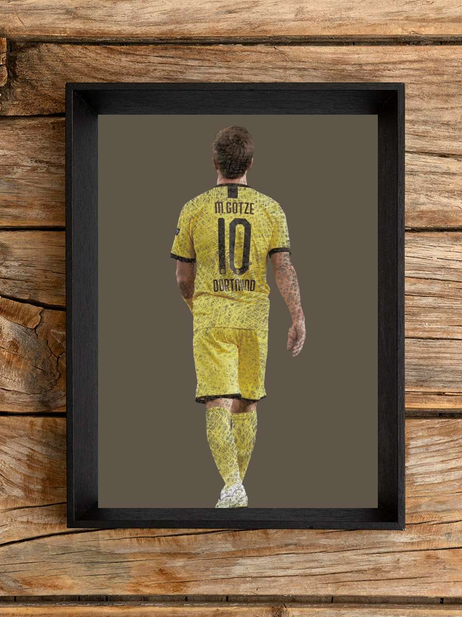 Mario Gotze Futbol Poster Çerçevesiz Yüksek Kalite Futbolcu Duvar Poster