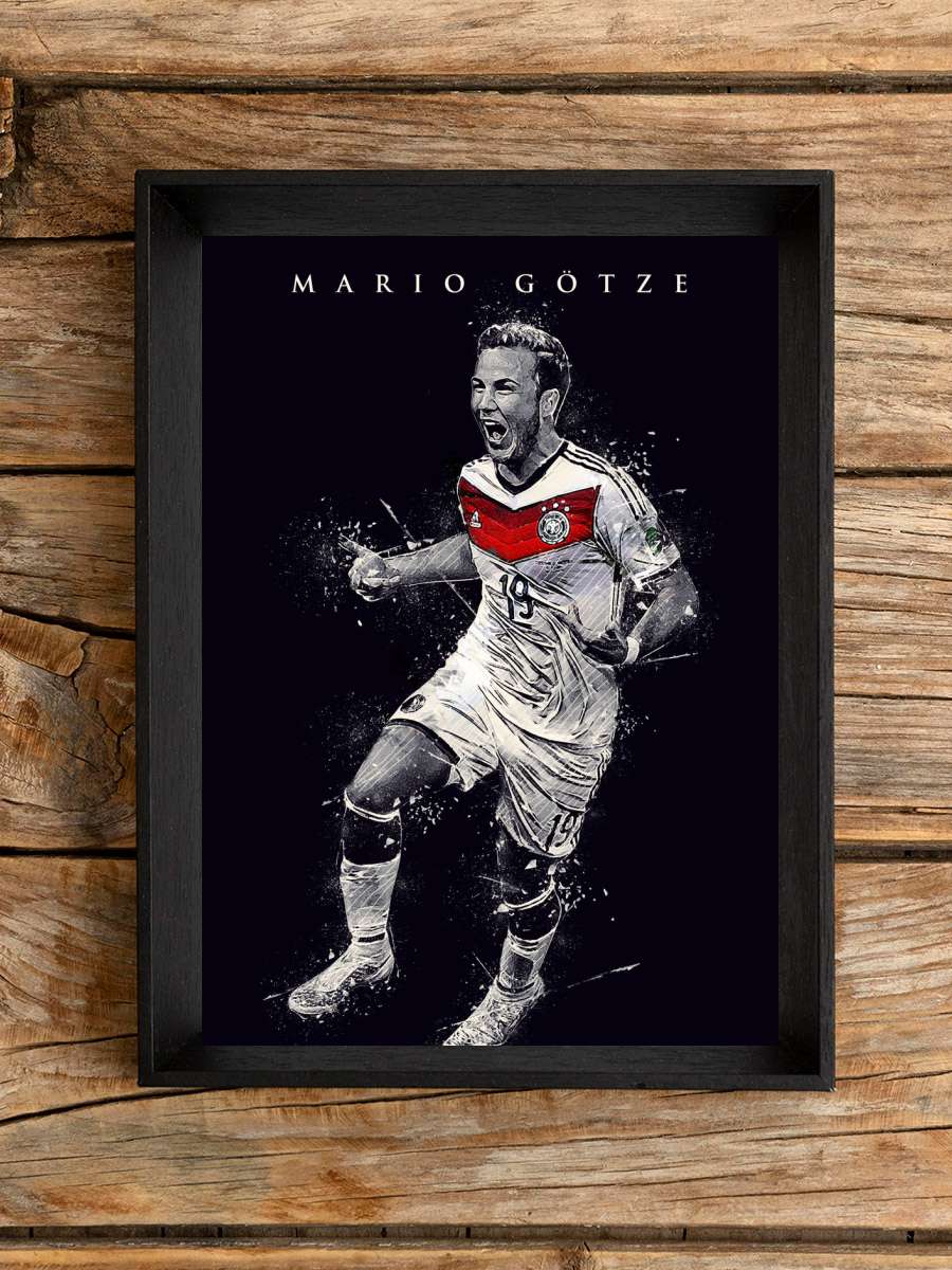 Mario Gotze Futbol Poster Çerçevesiz Yüksek Kalite Futbolcu Duvar Poster