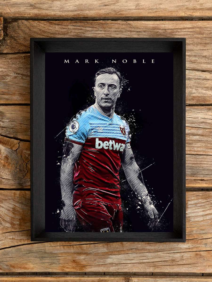 Mark Noble Futbol Poster Çerçevesiz Yüksek Kalite Futbolcu Duvar Poster