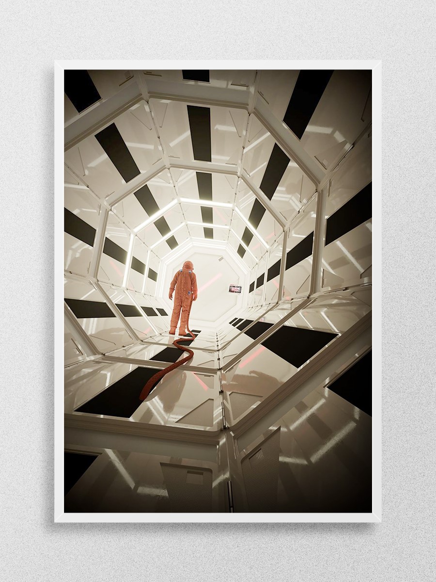 Mars One Poster, Çerçevesiz Tv Film Poster