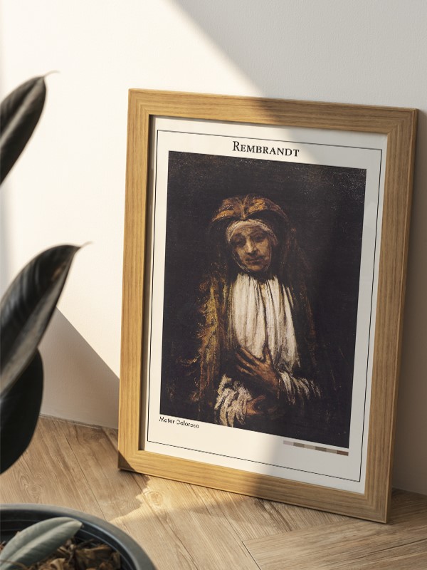 Rembrandt Mater Dolorosa Poster