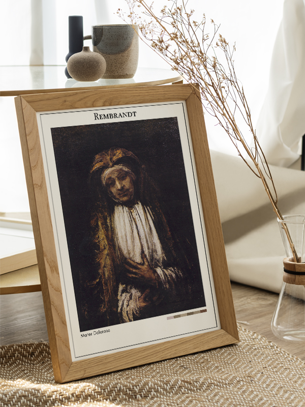 Rembrandt Mater Dolorosa Poster