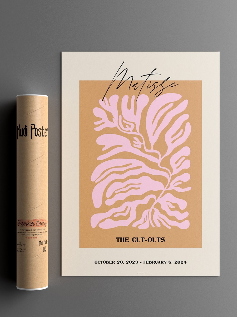 Matisse Poster Modern Duvar Tablosu Çerçevesiz Poster Salon, Mutfak Ve Ofis Duvar Dekoru