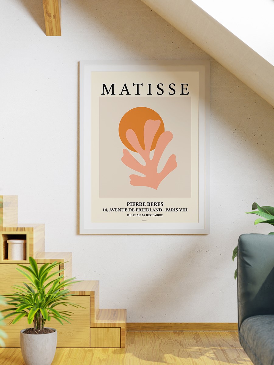 Matisse Poster Modern Duvar Tablosu Çerçevesiz Poster Salon, Mutfak Ve Ofis Duvar Dekoru