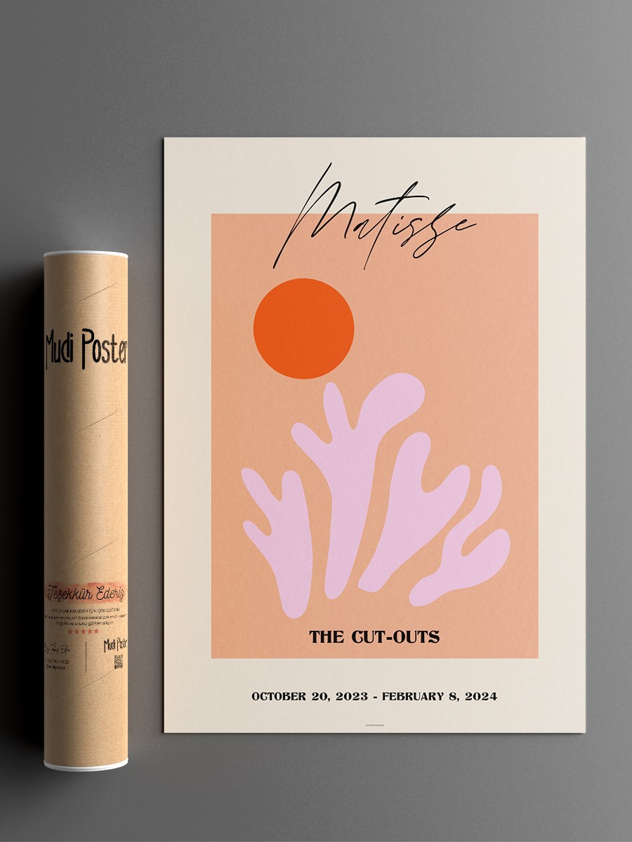 Matisse Modern Poster Çerçevesiz Duvar Tablosu Sanatsal Poster
