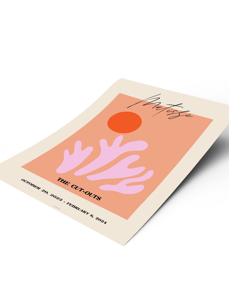 Matisse Modern Poster Çerçevesiz Duvar Tablosu Sanatsal Poster