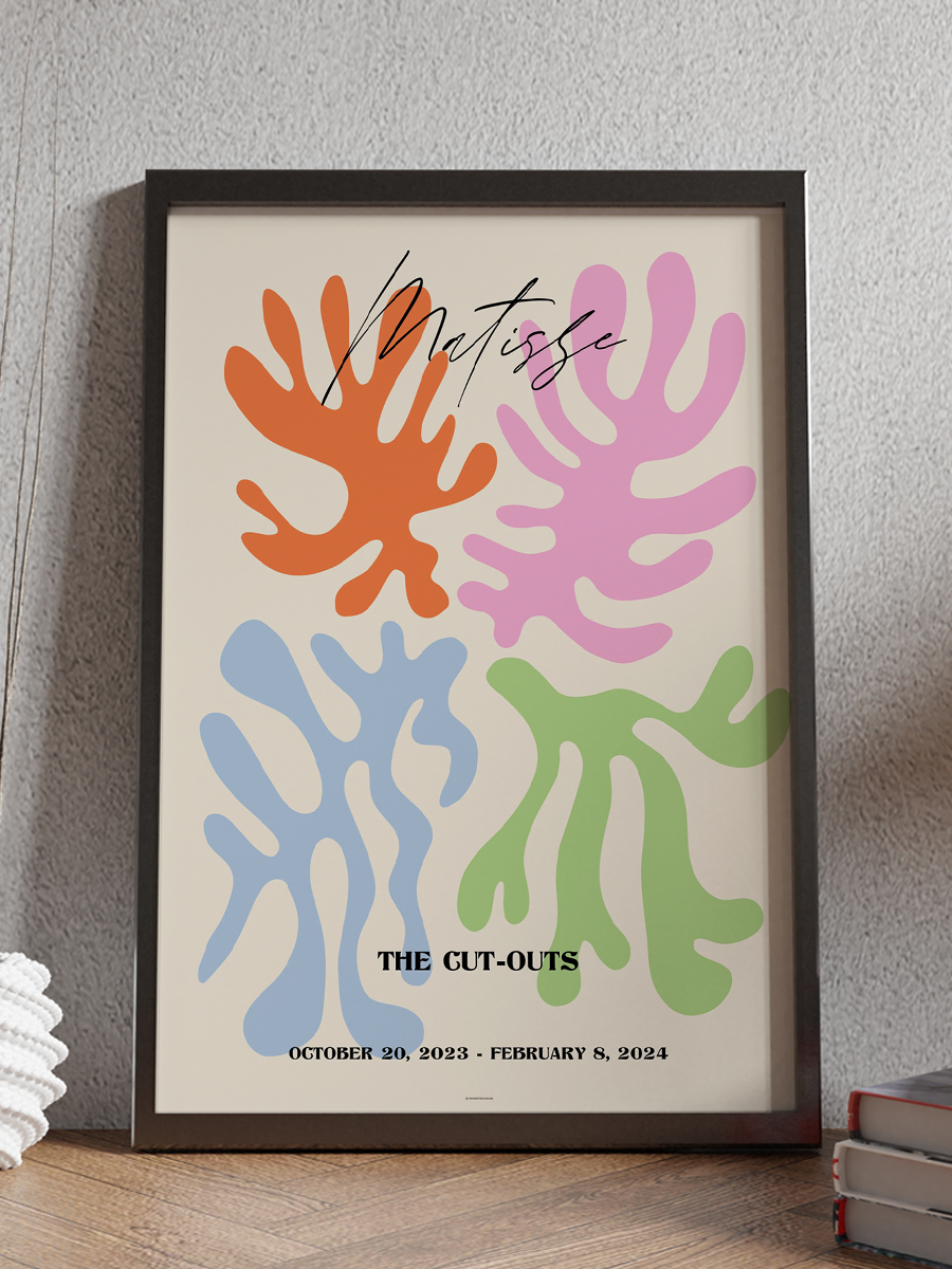 Matisse Modern Poster Çerçevesiz Duvar Tablosu Sanatsal Poster