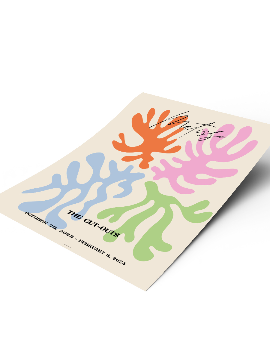 Matisse Modern Poster Çerçevesiz Duvar Tablosu Sanatsal Poster