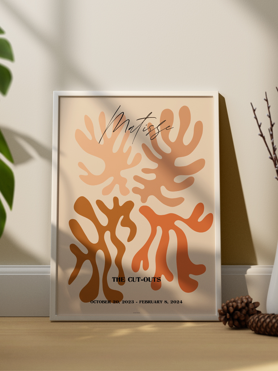 Matisse Soyut Plants Poster Modern Duvar Tablosu Çerçevesiz Poster Salon, Mutfak Ve Ofis Duvar Dekoru - En İyi Fiyatlarla