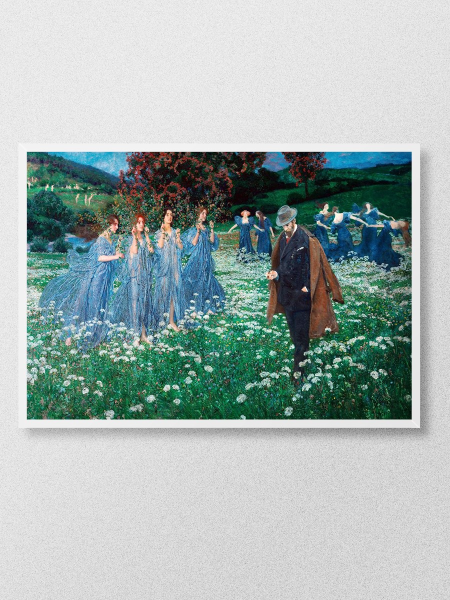 Maximilian Lenz A World Tablo Sanatsal Ünlü Ressam Poster Çerçevesiz Yüksek Kalite Poster