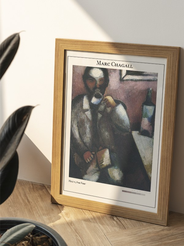 Marc Chagall Mazin, the Poet Poster