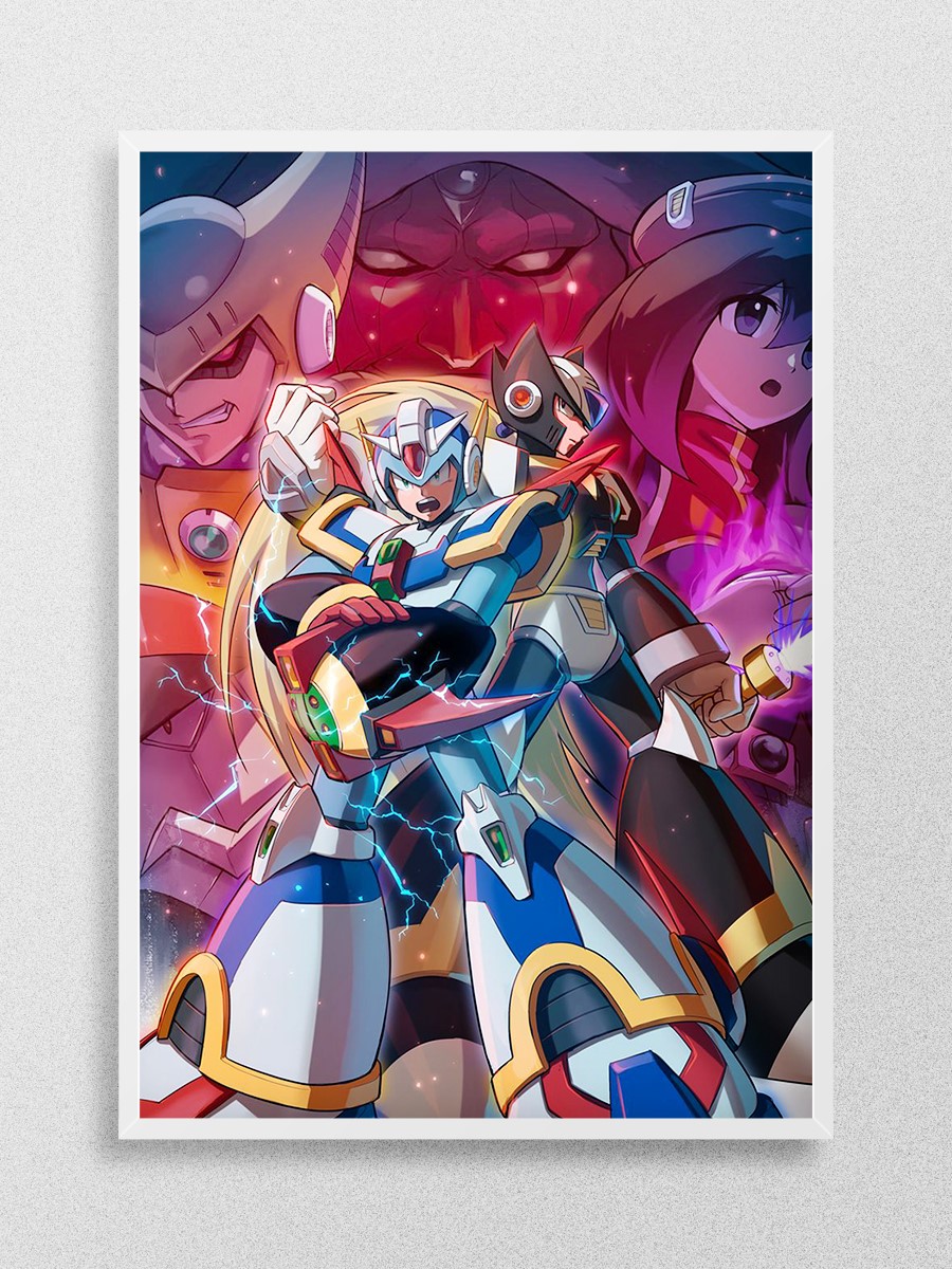 Megamen The Last Anime Poster Çerçevesiz Yüksek Kalite Anime Duvar Poster