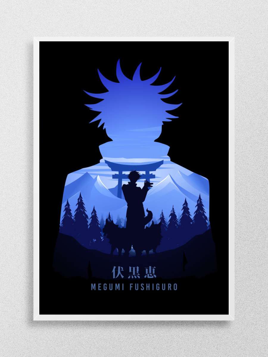 Megumi Fushiguro Anime Poster Çerçevesiz Yüksek Kalite Anime Duvar Poster