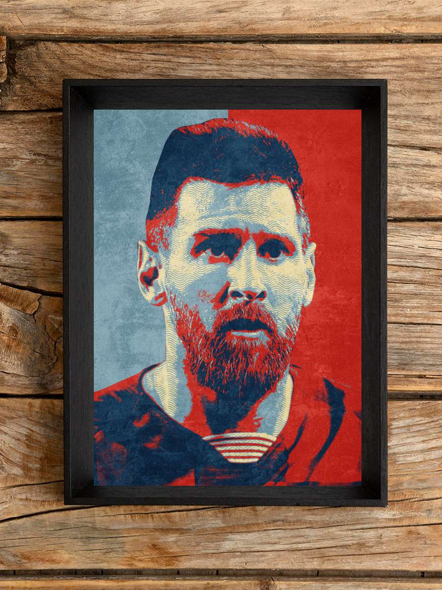 messi Futbol Poster Çerçevesiz Yüksek Kalite Futbolcu Duvar Poster