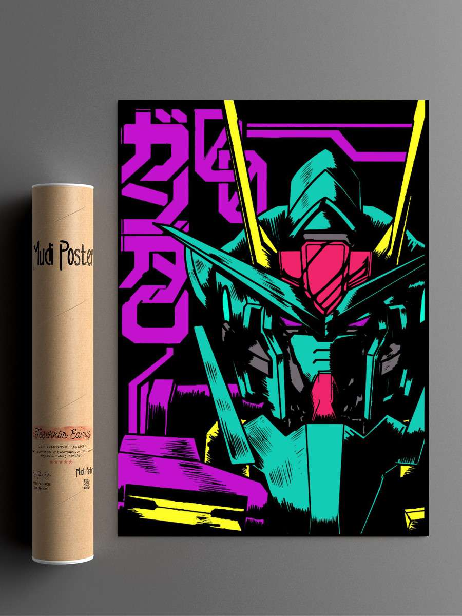 military robots Anime Poster Çerçevesiz Yüksek Kalite Anime Duvar Poster