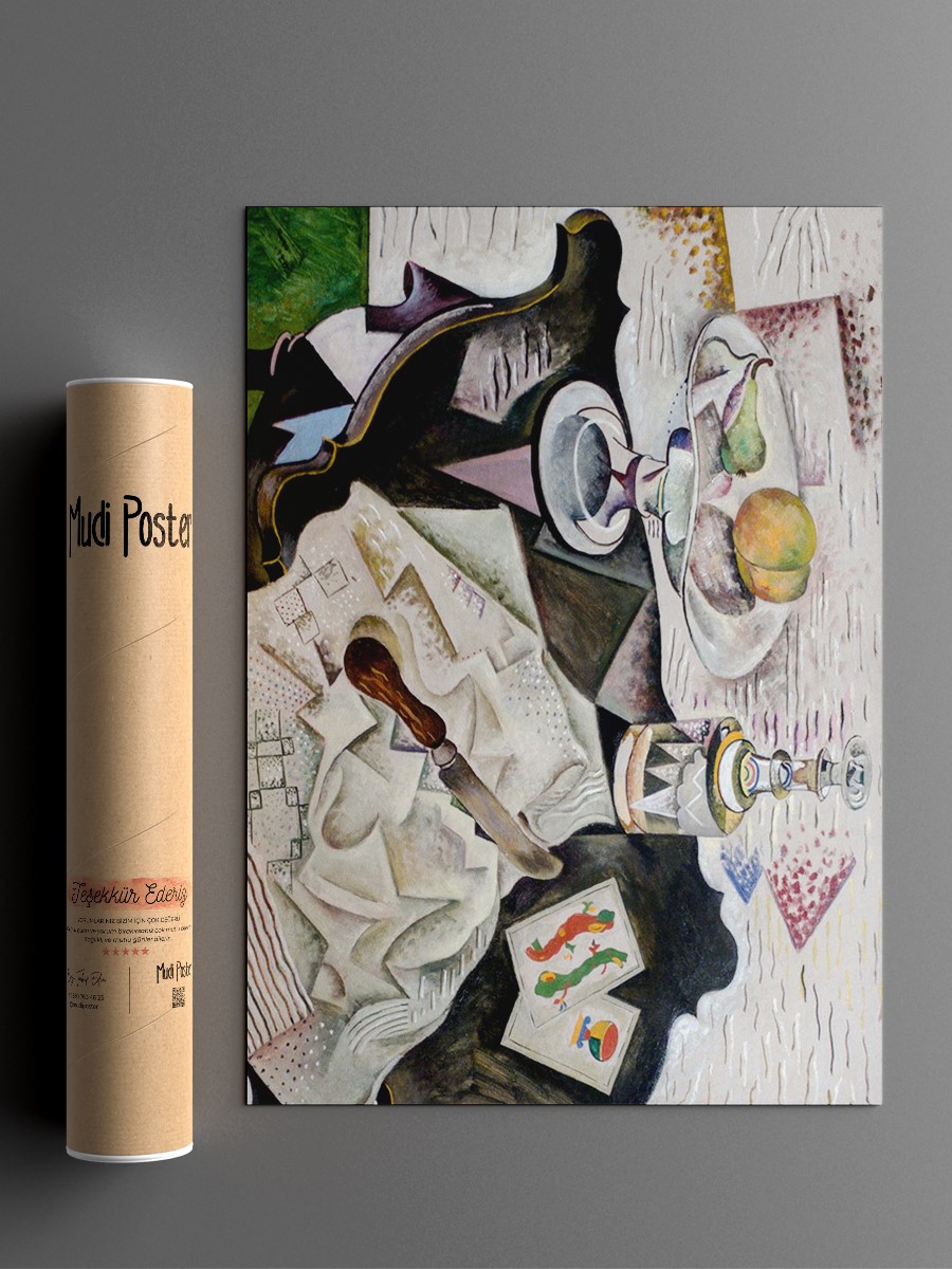 Miro Spanish Playing Cards Tablo Sanatsal Ünlü Ressam Poster Çerçevesiz Yüksek Kalite Poster