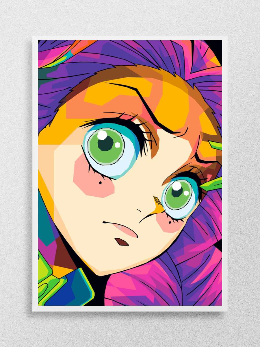 Mitsuri Kanroji Anime Poster Çerçevesiz Yüksek Kalite Anime Duvar Poster