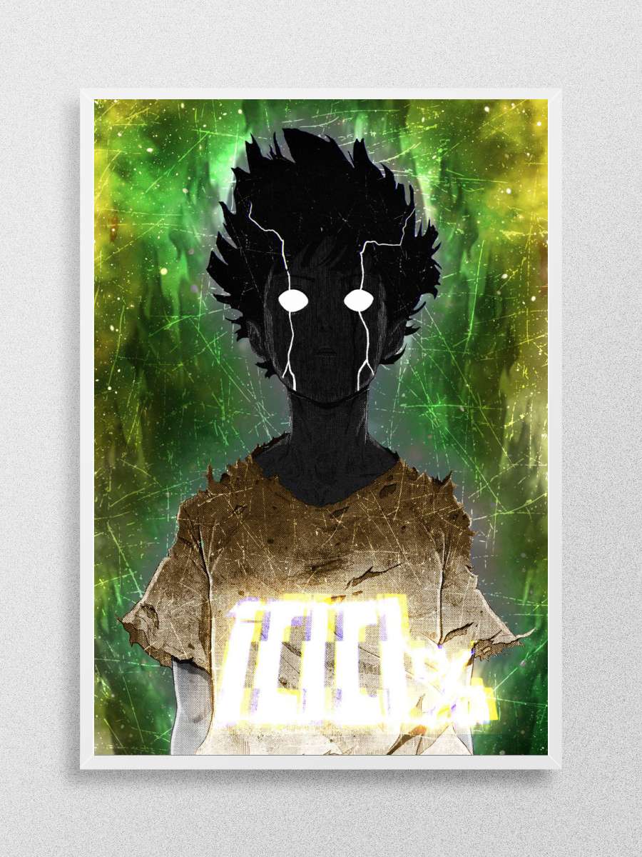 Mob Psycho 100 Mob V3 Anime Poster Çerçevesiz Yüksek Kalite Anime Duvar Poster