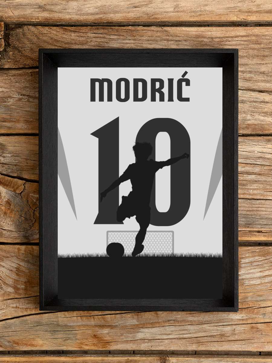 Modric Futbol Poster Çerçevesiz Yüksek Kalite Futbolcu Duvar Poster