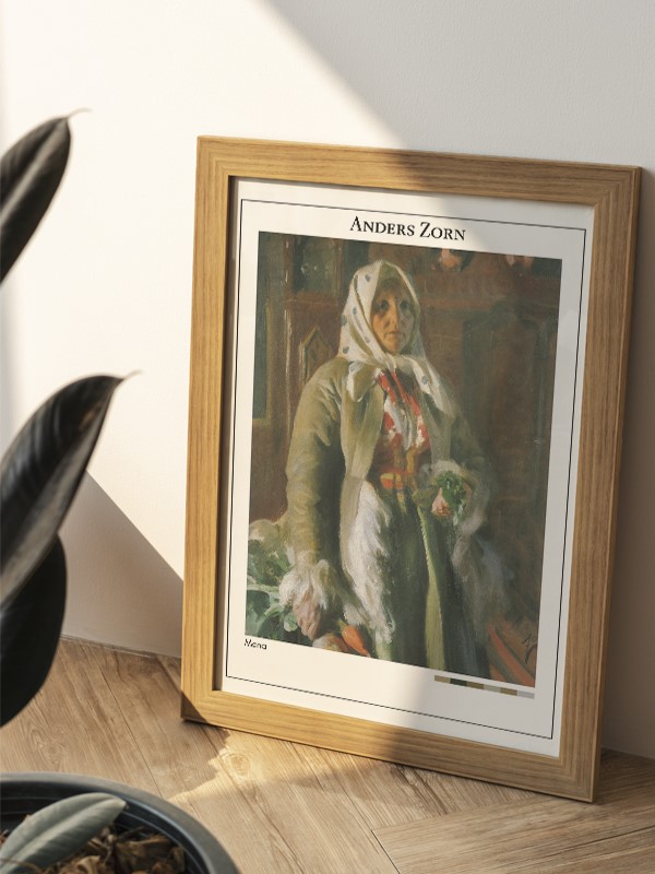 Anders Zorn Mona Poster