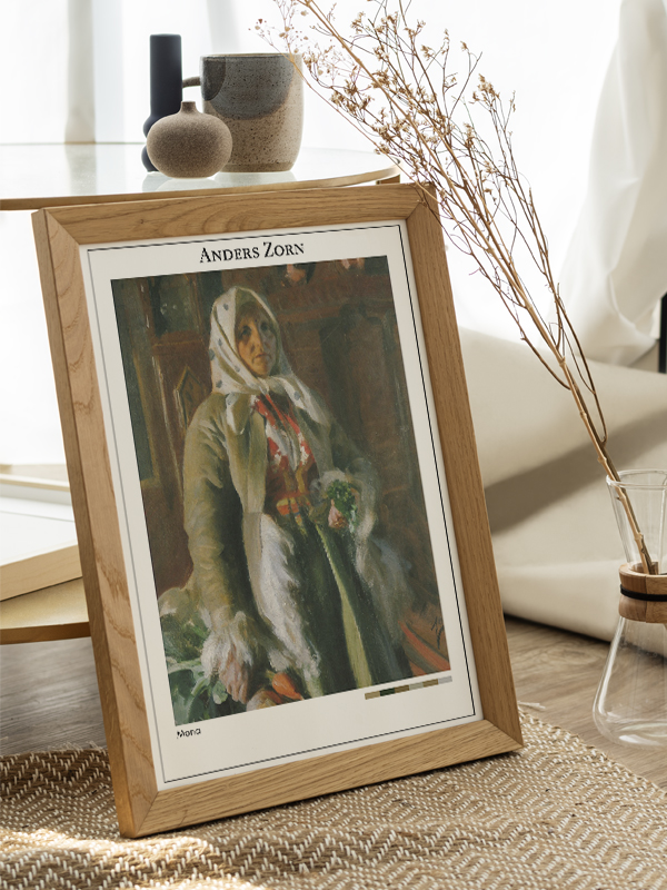 Anders Zorn Mona Poster