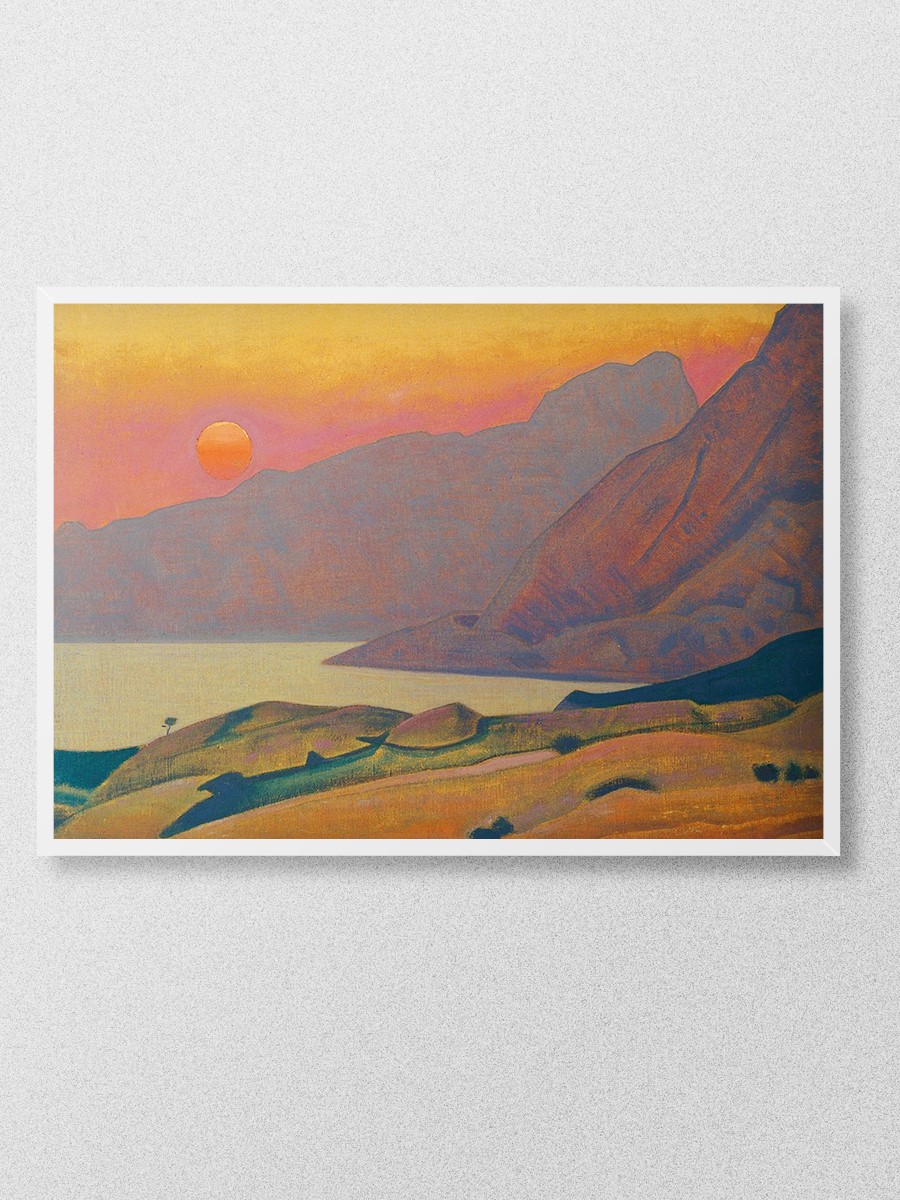 Monhegan Maine Tablo Sanatsal Ünlü Ressam Poster Çerçevesiz Yüksek Kalite Poster