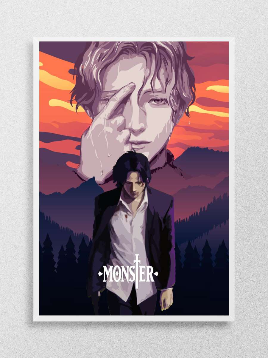 Monster Anime Poster Anime Poster Çerçevesiz Yüksek Kalite Anime Duvar Poster