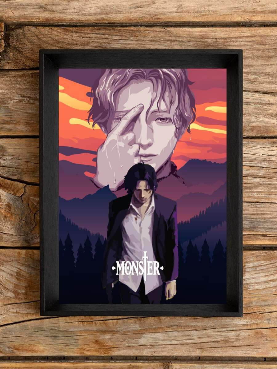 Monster Anime Poster Anime Poster Çerçevesiz Yüksek Kalite Anime Duvar Poster