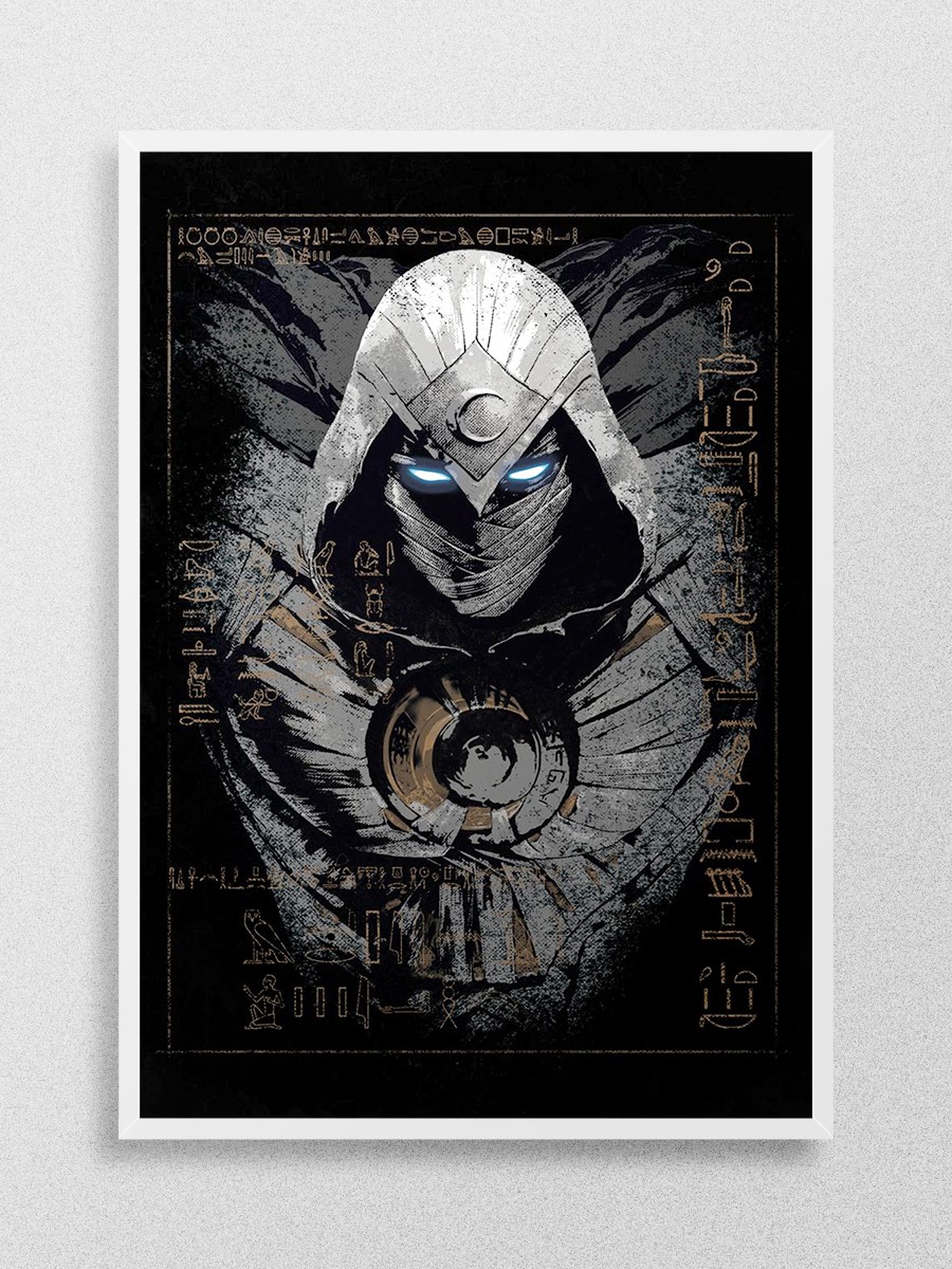Moon Knight eyes Poster, Çerçevesiz Tv Film Poster