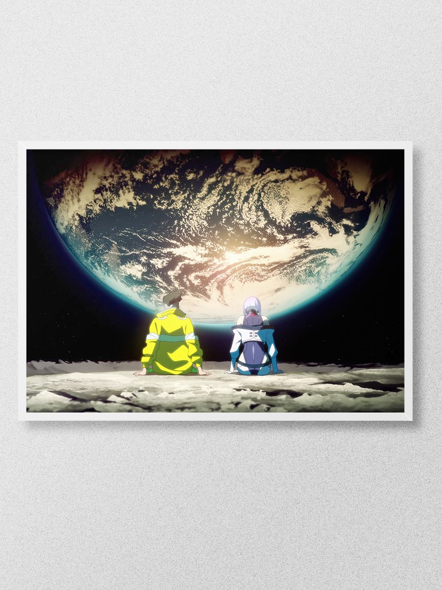 Moon Trip Anime Poster Çerçevesiz Yüksek Kalite Anime Duvar Poster