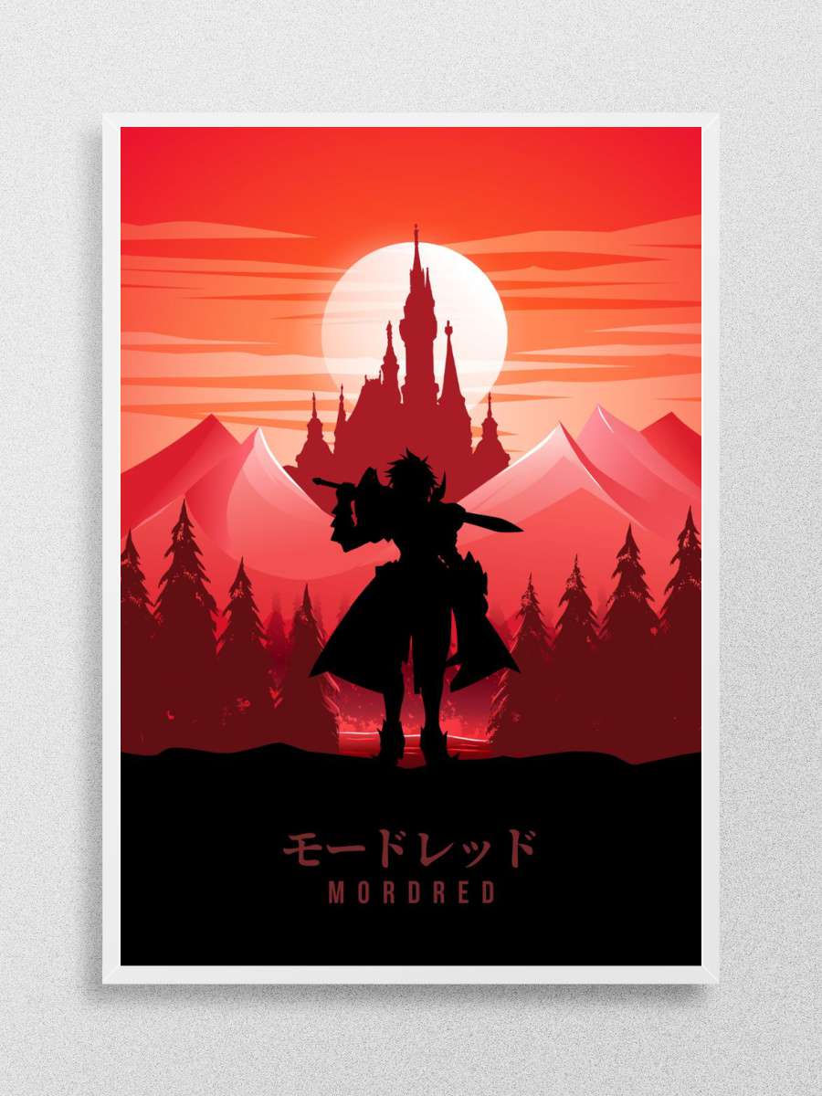 Mordred Fate Anime Poster Çerçevesiz Yüksek Kalite Anime Duvar Poster