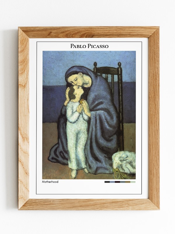 Pablo Picasso Motherhood Poster