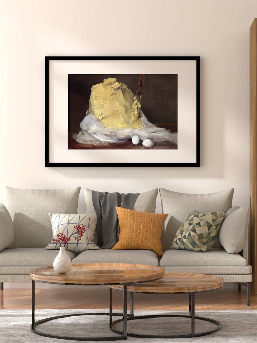 Mound of Butter Tablo Sanatsal Ünlü Ressam Poster Çerçevesiz Yüksek Kalite Poster