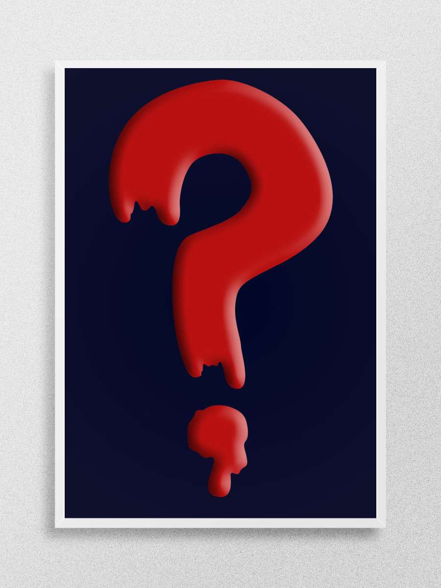 Mousse Question Mark Anime Poster Çerçevesiz Yüksek Kalite Anime Duvar Poster