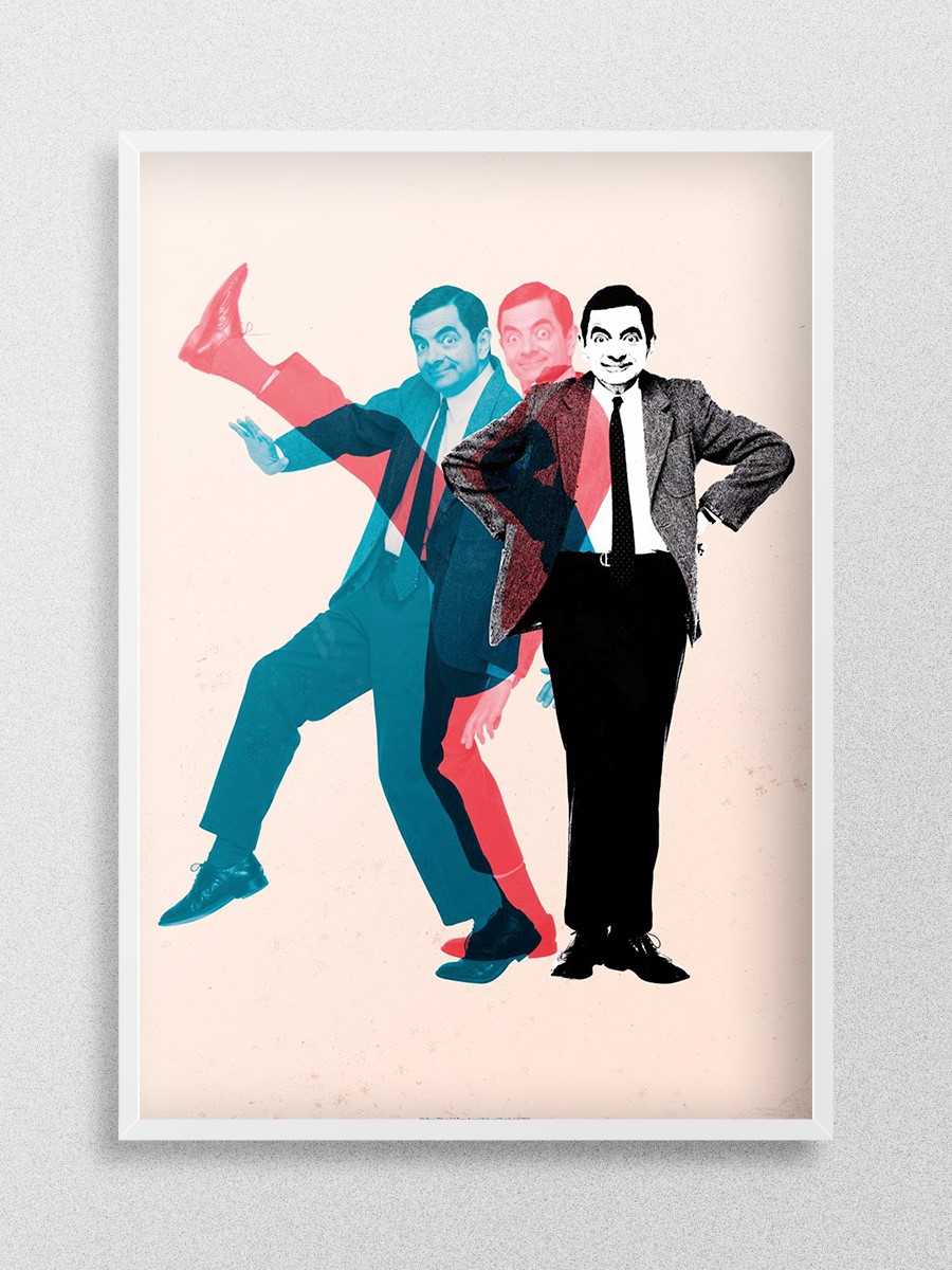 Mr Bean Classic Poster, Çerçevesiz Tv Film Poster