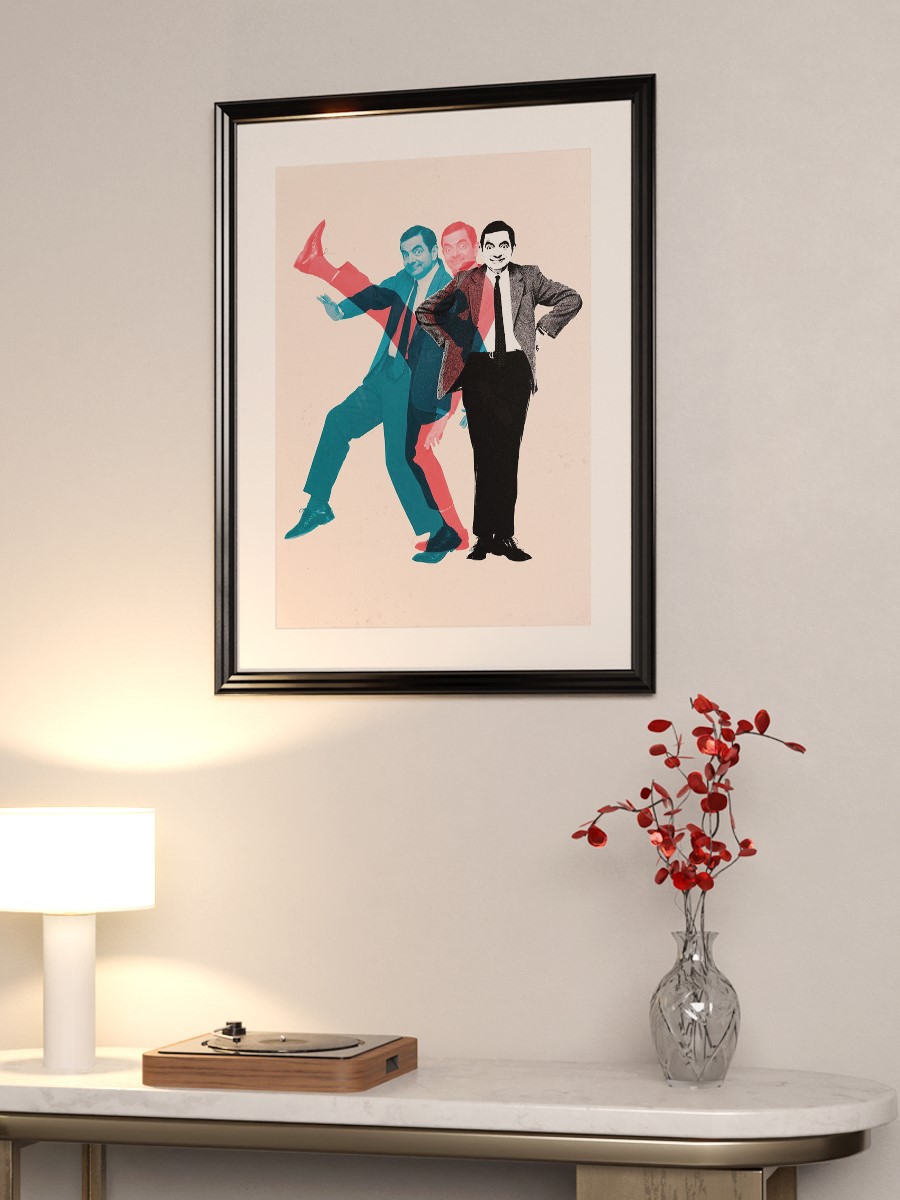 Mr Bean Classic Poster, Çerçevesiz Tv Film Poster