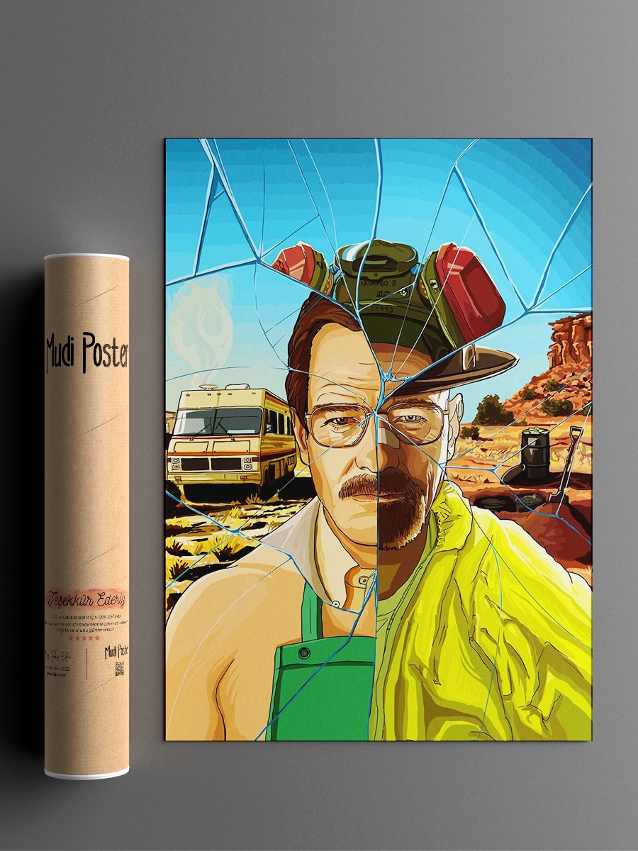 Mr White Poster, Çerçevesiz Tv Film Poster