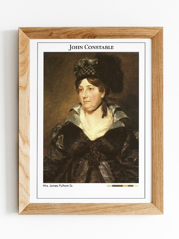 John Constable Mrs. James Pulham Sr. Poster