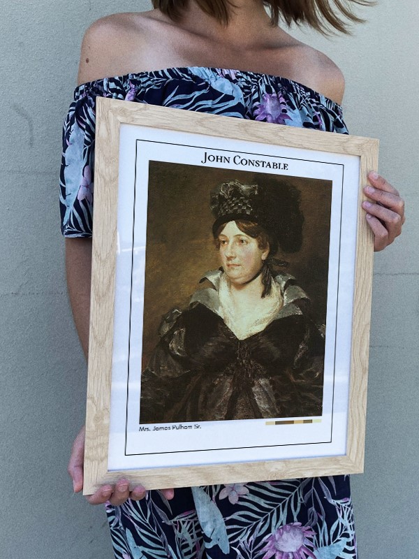 John Constable Mrs. James Pulham Sr. Poster