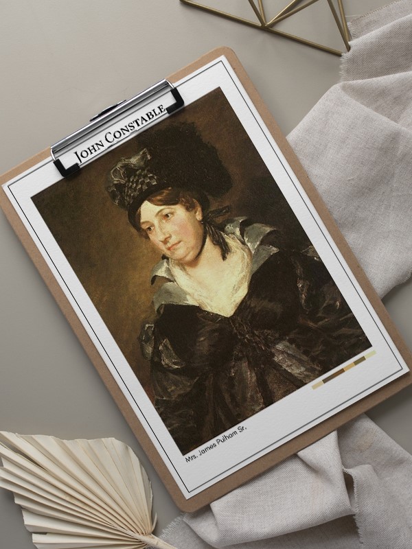 John Constable Mrs. James Pulham Sr. Poster
